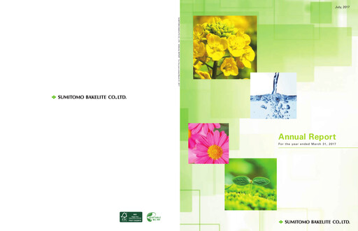 Thumbnail Sumitomo Bakelite Company Annual Report fy2017