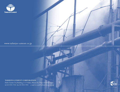 Thumbnail Taiheiyo Cement Annual Report 2016
