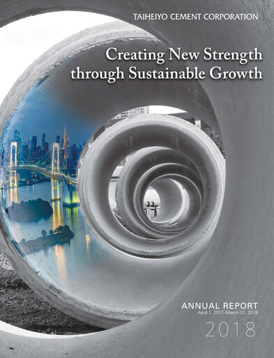 Thumbnail Taiheiyo Cement Annual Report 2018
