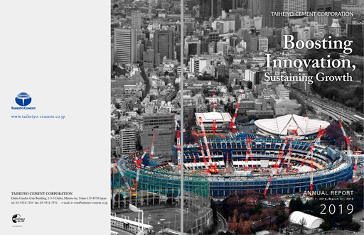 Thumbnail Taiheiyo Cement Annual Report 2019