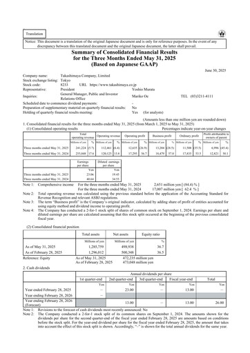 Thumbnail Takashimaya Company Quarterly Report 2026-q1