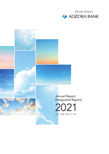 Thumbnail Aozora Bank Annual Report 2021