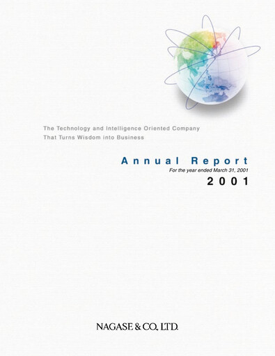 Thumbnail Nagase & Co. Annual Report 2001