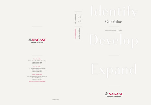 Thumbnail Nagase & Co. Annual Report 2020