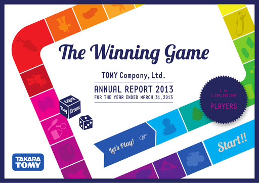 Thumbnail TOMY Company Annual Report 2013
