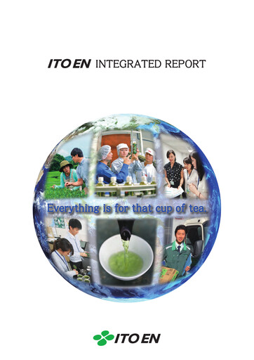 Thumbnail Ito En, Ltd. Integrated Report 2015-2016