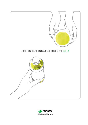 Thumbnail Ito En, Ltd. Integrated Report 2018-2019