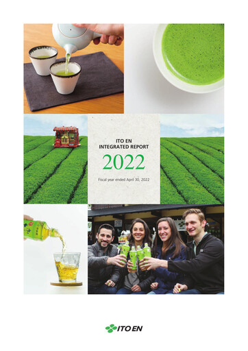 Thumbnail Ito En, Ltd. Integrated Report 2021-2022