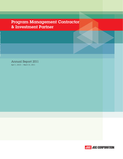 Vorschaubild JGC Holdings Jahresbericht 2011