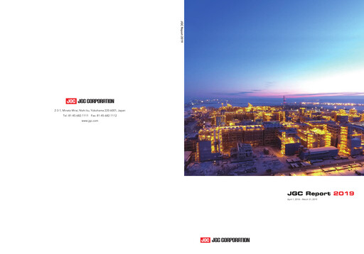 Vorschaubild JGC Holdings Jahresbericht 2019