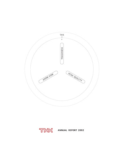 Thumbnail THK Co. Annual Report 2002
