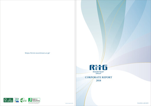 Thumbnail Resorttrust Annual Report 2018