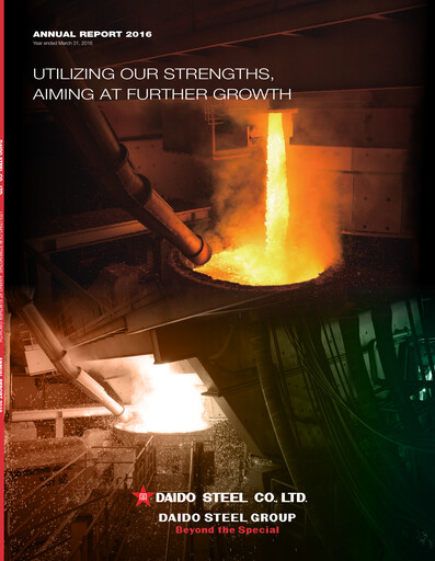 Thumbnail Daido Steel Annual Report 2016