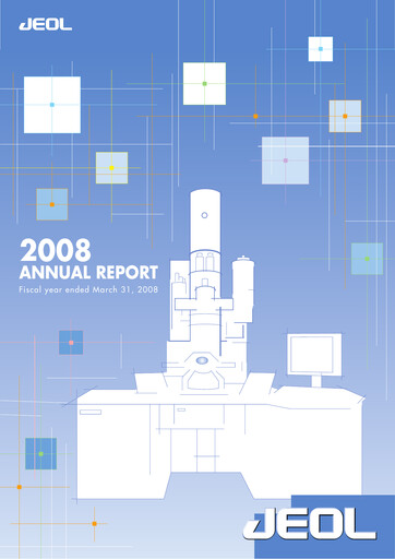 Thumbnail JEOL Ltd. Annual Report 2008