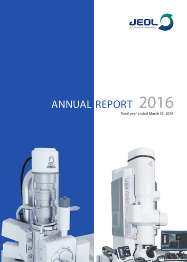 Thumbnail JEOL Ltd. Annual Report 2016