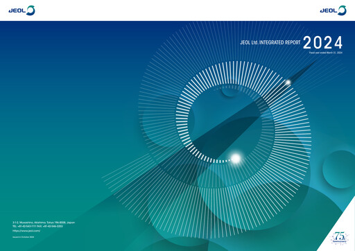 Thumbnail JEOL Ltd. Annual Report 2024