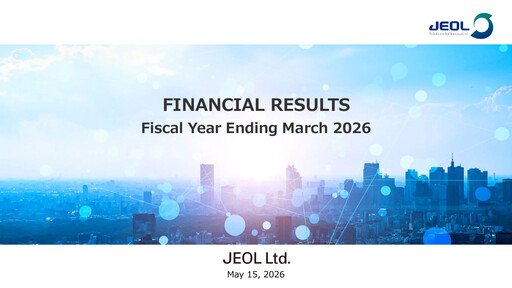 Thumbnail JEOL Ltd. Financial Report 2026