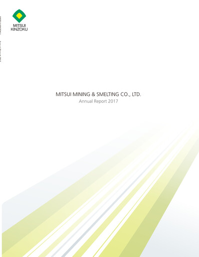 Thumbnail Mitsui Mining & Smelting Annual Report 2017