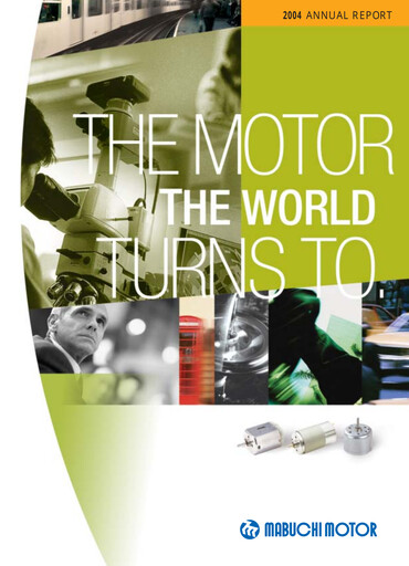 Thumbnail Mabuchi Motor Annual Report 2004