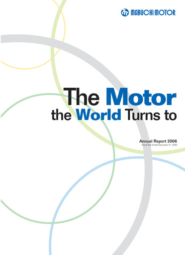 Thumbnail Mabuchi Motor Annual Report 2006