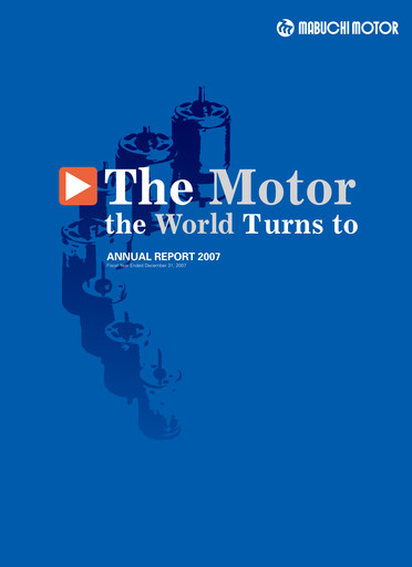 Thumbnail Mabuchi Motor Annual Report 2007