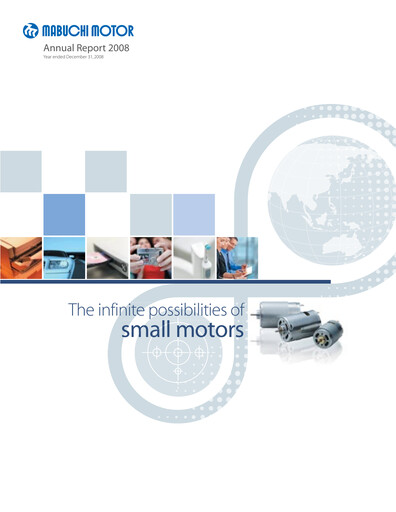 Thumbnail Mabuchi Motor Annual Report 2008