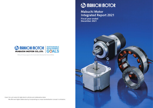 Thumbnail Mabuchi Motor Annual Report 2021