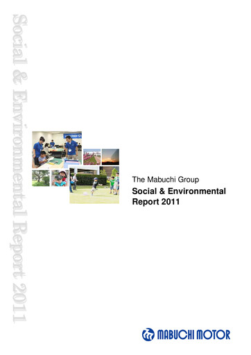 Vorschaubild Mabuchi Motor Nachhaltigkeitsbericht 2011