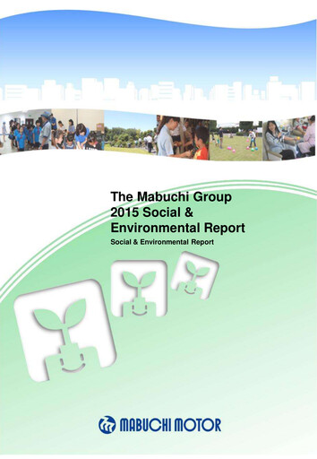 Vorschaubild Mabuchi Motor Nachhaltigkeitsbericht 2015