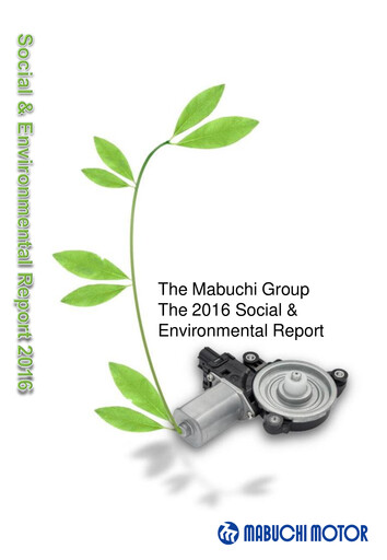 Vorschaubild Mabuchi Motor Nachhaltigkeitsbericht 2016
