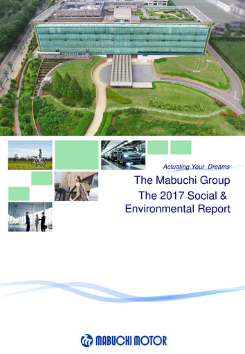 Vorschaubild Mabuchi Motor Nachhaltigkeitsbericht 2017