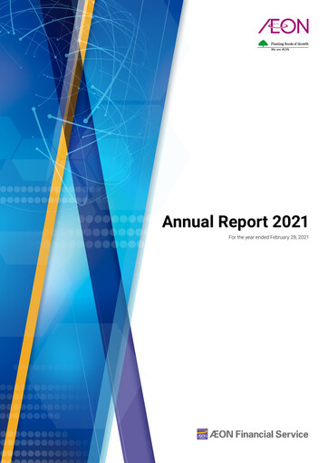 Thumbnail AEON Financial Service Annual Report 2021