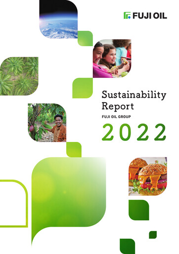 Thumbnail Fuji Oil Holdings Sustainability Report 2022