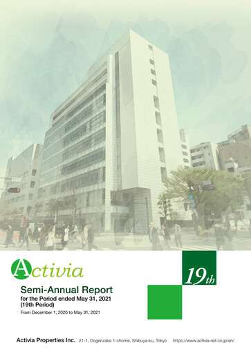 Miniature Activia Properties Rapport semestriel 2021-h1
