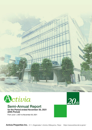 Miniature Activia Properties Rapport semestriel 2021-h2
