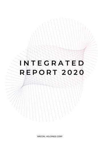 Thumbnail Wacoal Holdings Annual Report 2020