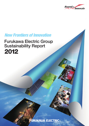 Thumbnail Furukawa Electric Sustainability Report 2012