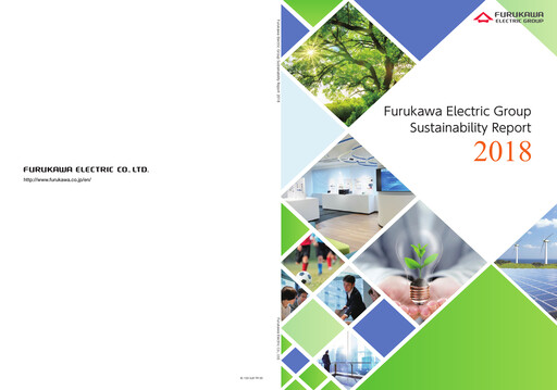 Thumbnail Furukawa Electric Sustainability Report 2018