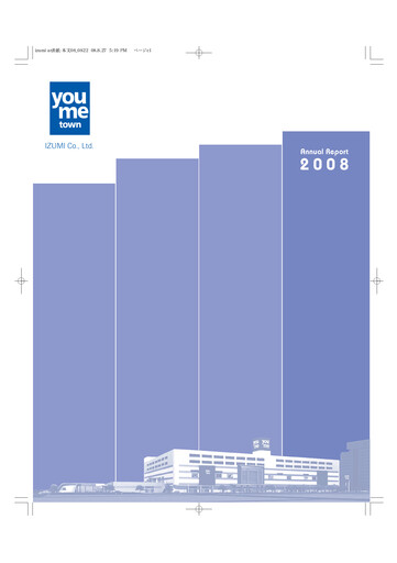 Thumbnail Izumi Co., Ltd. Annual Report 2008