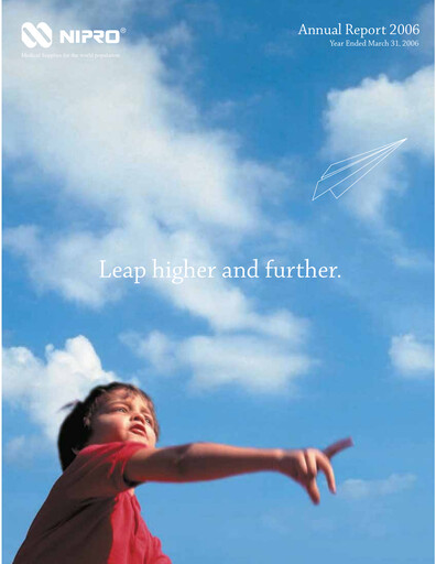 Thumbnail Nipro Corporation Annual Report 2006