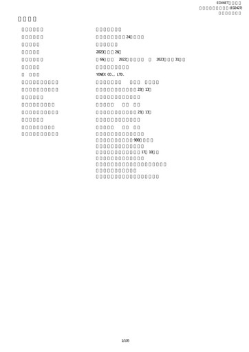 Thumbnail YONEX Co., Ltd. Annual Report 2023