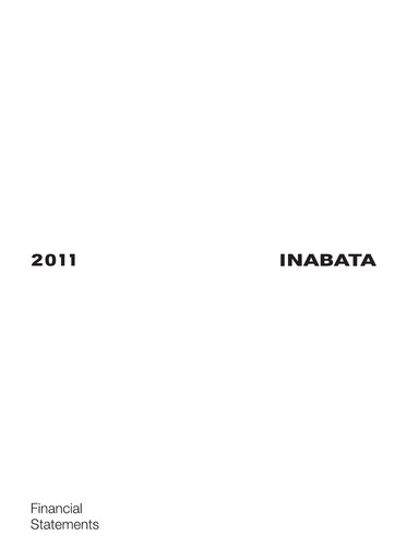 Thumbnail Inabata & Co.,Ltd. Financial Statement 2011