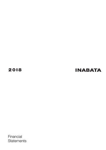 Thumbnail Inabata & Co.,Ltd. Financial Statement 2018