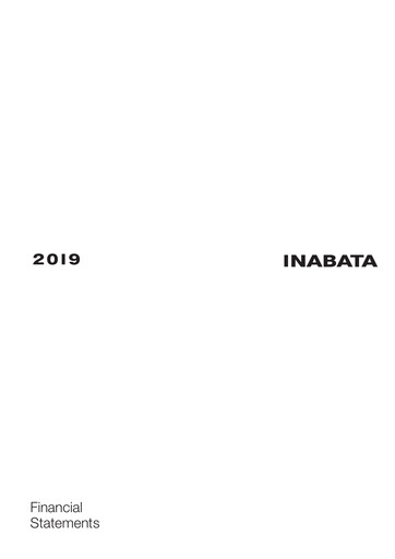 Thumbnail Inabata & Co.,Ltd. Financial Statement 2019