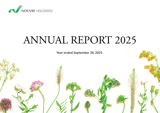 Thumbnail Noevir Holdings Annual Report 2025