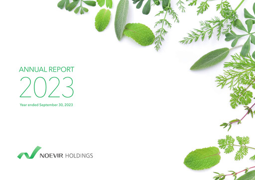 Thumbnail Noevir Holdings Annual Report fy2023