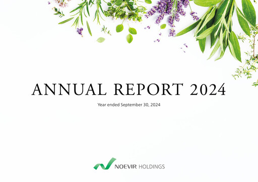 Thumbnail Noevir Holdings Annual Report fy2024