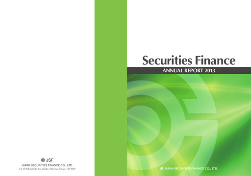 Thumbnail Japan Securities Finance Annual Report 2013