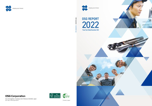 Vorschaubild OSG Corporation Jahresbericht fy2022