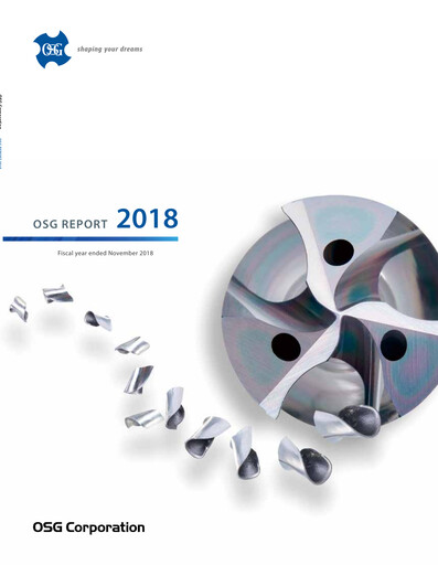 Thumbnail OSG Corporation Integrated Report 2018